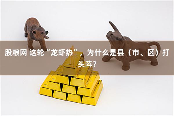 股粮网 这轮“龙虾热”,为什么是县(市、区)打头阵?