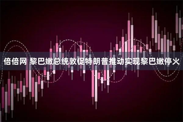 倍倍网 黎巴嫩总统敦促特朗普推动实现黎巴嫩停火
