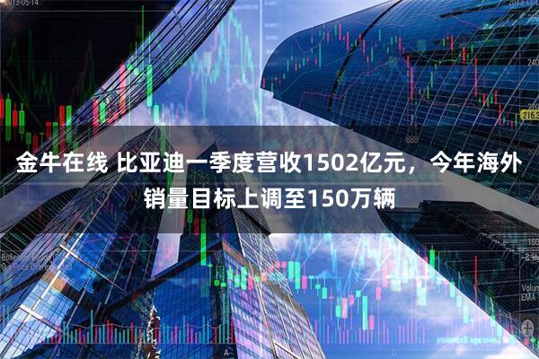 金牛在线 比亚迪一季度营收1502亿元，今年海外销量目标上调至150万辆