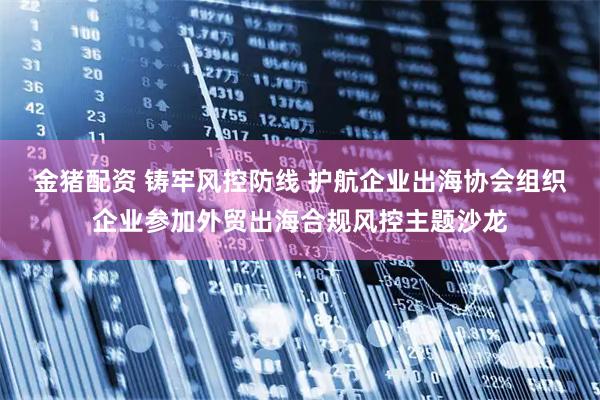金猪配资 铸牢风控防线 护航企业出海协会组织企业参加外贸出海合规风控主题沙龙